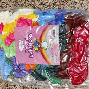 120 assorted ballons